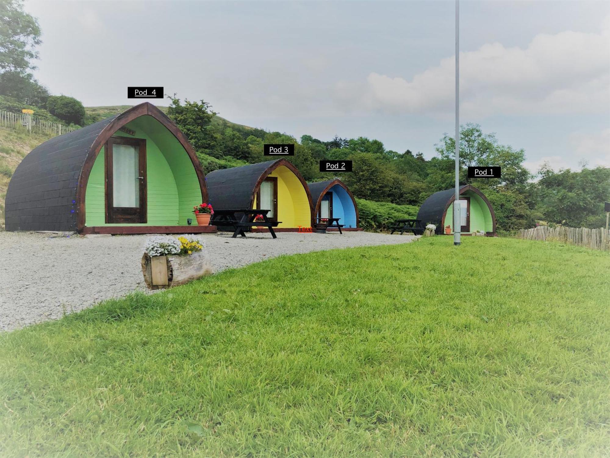 Rostrevor Mountain Lodge - Glamping Pods - Revive Sauna & Hot Tubs エクステリア 写真